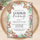 Search for cookie exchange holiday invitations Gingerbread man