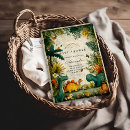 Search for dinosaur baby shower Tropical greenery