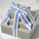 Search for blue and white stripes ribbon Vintage