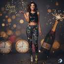Search for new years eve leggings Happy new year