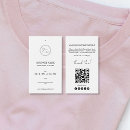 Search for sale hang tags Black and white