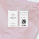 Search for sale hang tags Black and white