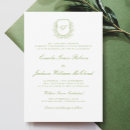 Search for monogram wedding invitations Hand lettered script