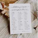 Search for whats in your purse bridal shower games Black and white