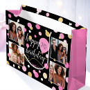 Search for photo collage gift bags Happy birthday