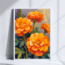 Search for marigold art Watercolor
