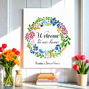 Search for welcome home posters Black