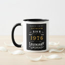 Search for 50th birthday mugs Black and gold