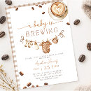 Search for coffee invitations Baby is brewing
