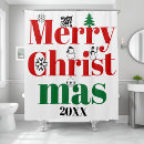 Search for vintage christmas shower curtains Snowflake
