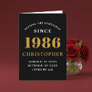 Search for 40th husband birthday cards For him