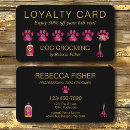 Search for dog grooming loyalty cards For her