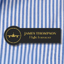 Search for black and gold name tags Corporate