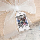 Search for family gift tags Black and white