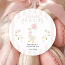 Search for 1st birthday thank you stickers Floral