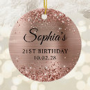 Search for rose gold ornaments Girly