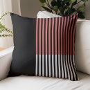 Search for coral color pillows Stripes