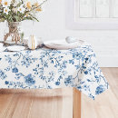 Search for french blue tablecloths Toile de jouy