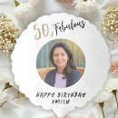 Search for 50th birthday balloons 50 and fabulous