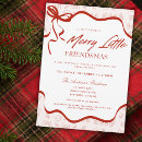 Search for friendsmas invitations Red and pink