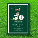Search for golf 50th birthday invitations Fifty