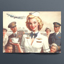 Search for flight attendant crafts party Vintage