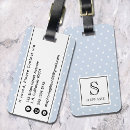 Search for cool luggage tags Chic