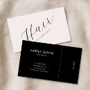 Search for front and back business cards Modern