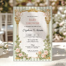 Search for cherub baby shower invitations For her