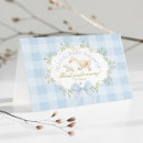 Search for blue gingham thank you cards Elegant
