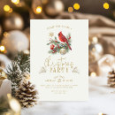 Search for white gold christmas invitations Elegant