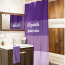 Search for purple shower curtains Trendy
