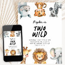 Search for zoo 2nd birthday invitations Elephant