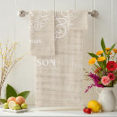 Search for burlap bath towels White