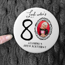 Search for 80th birthday buttons Eighty