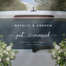 Search for just married car decor Newlywed