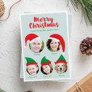 Search for elf photo christmas cards Santa