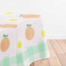 Search for peach tablecloths Gingham