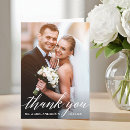 Search for folded thank you cards Bride and groom
