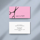 Search for pink and black business cards Elegant