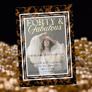 Search for foil print invitations Black and white