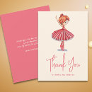 Search for ballerina thank you cards Pretty