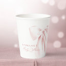 Search for pink paper cups For her