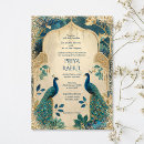 Search for peacock indian wedding invitations Peacocks