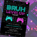 Search for arcade birthday invitations Trendy