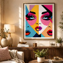 Search for abstract face art Portrait