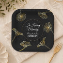 Search for funeral paper plates Memorial