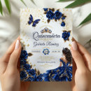 Search for crown quinceanera invitations Glam chic bling sparkly