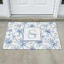 Search for bow doormats Blue