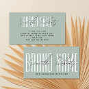 Search for mint business cards Modern